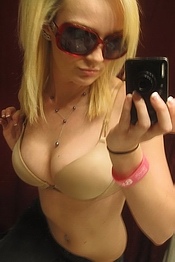 Lacey taking selfshots