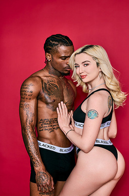 Fit Blonde Lexi Lore Devours His Huge BBC - 00