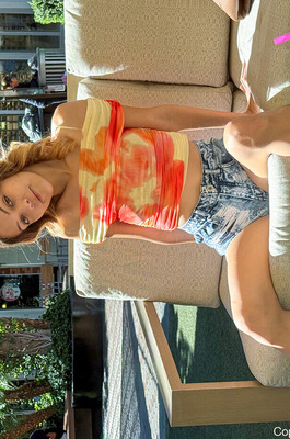 Melia FTV Girls Flashing At An Open Air Mall - 06