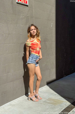 Melia FTV Girls Flashing At An Open Air Mall - 10