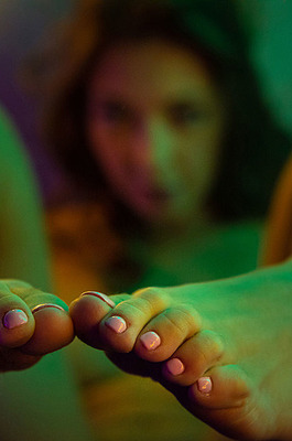 Paola Hard Big Tits Babe Spreads Her Long Legs